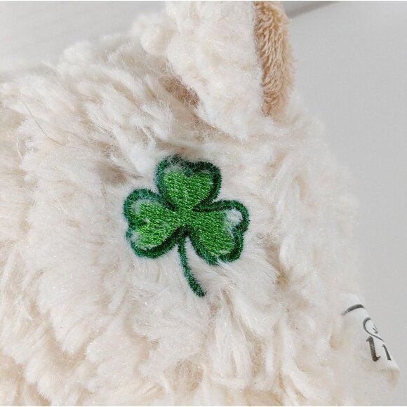 Allie O Lamb Lovey Sheep Stuffed Animal Plush Soft Toy Shamrock European - Picture 4 of 5